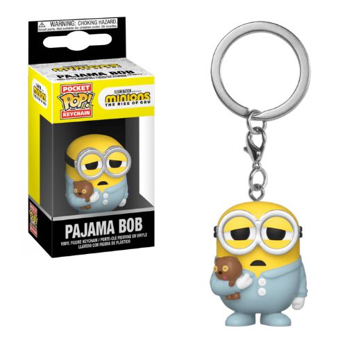 FUNKO POP! Portachiavi MINION Pajama Bob In box 5cm In espo da 12PZ..x12
